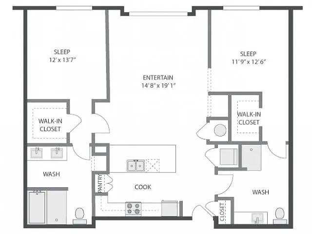 Floor plan Piedmont