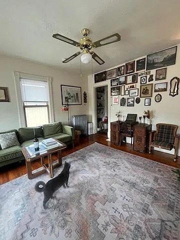 LIVINGROM from hall door - 704 Pearl St #3