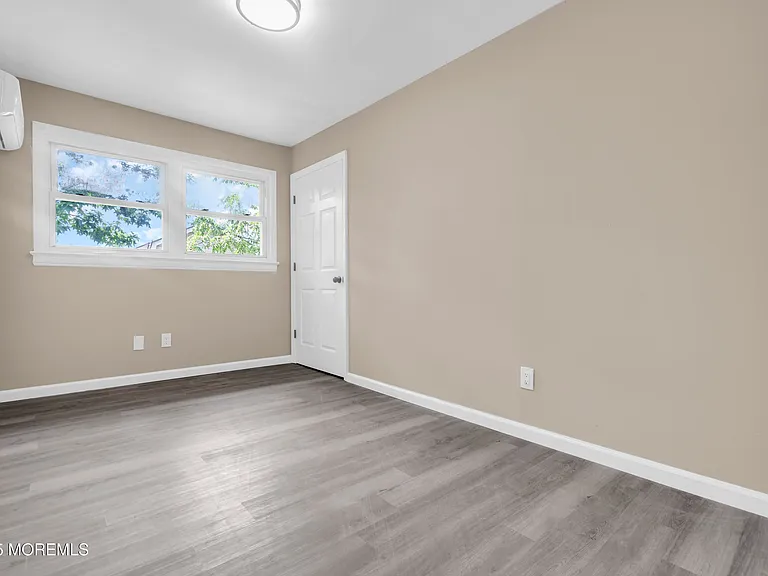 Generously sized bedroom with mini-split AC