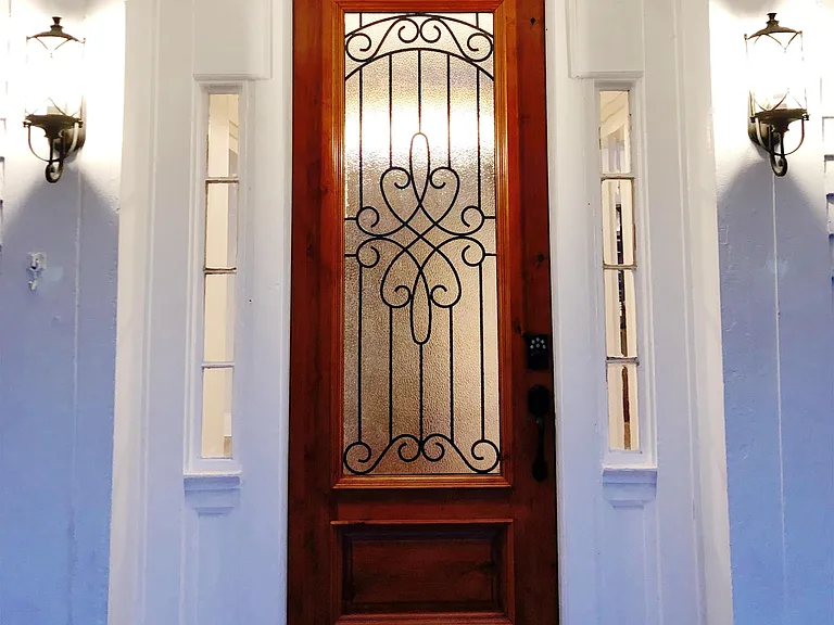8 FT. Solid Wood Entry Door