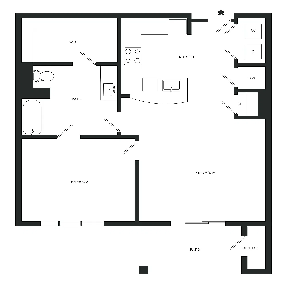 Floor plan Lily