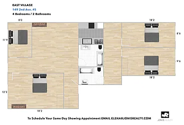Rented by Jonis Realty