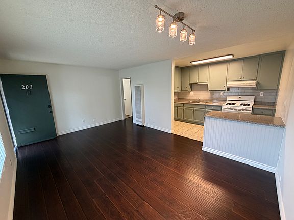 Large living room and dining area