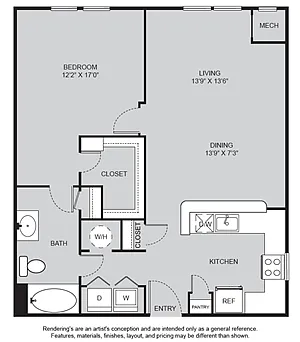 Floor plan A1