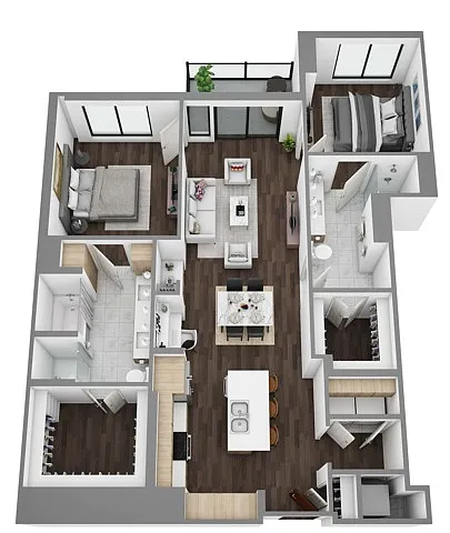 Floor plan R
