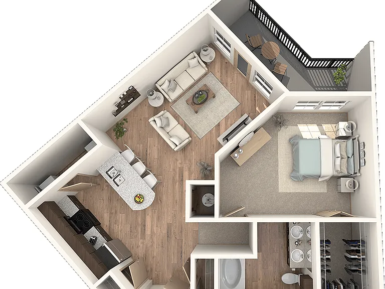 District at Medical Center Apartments — Photo 30