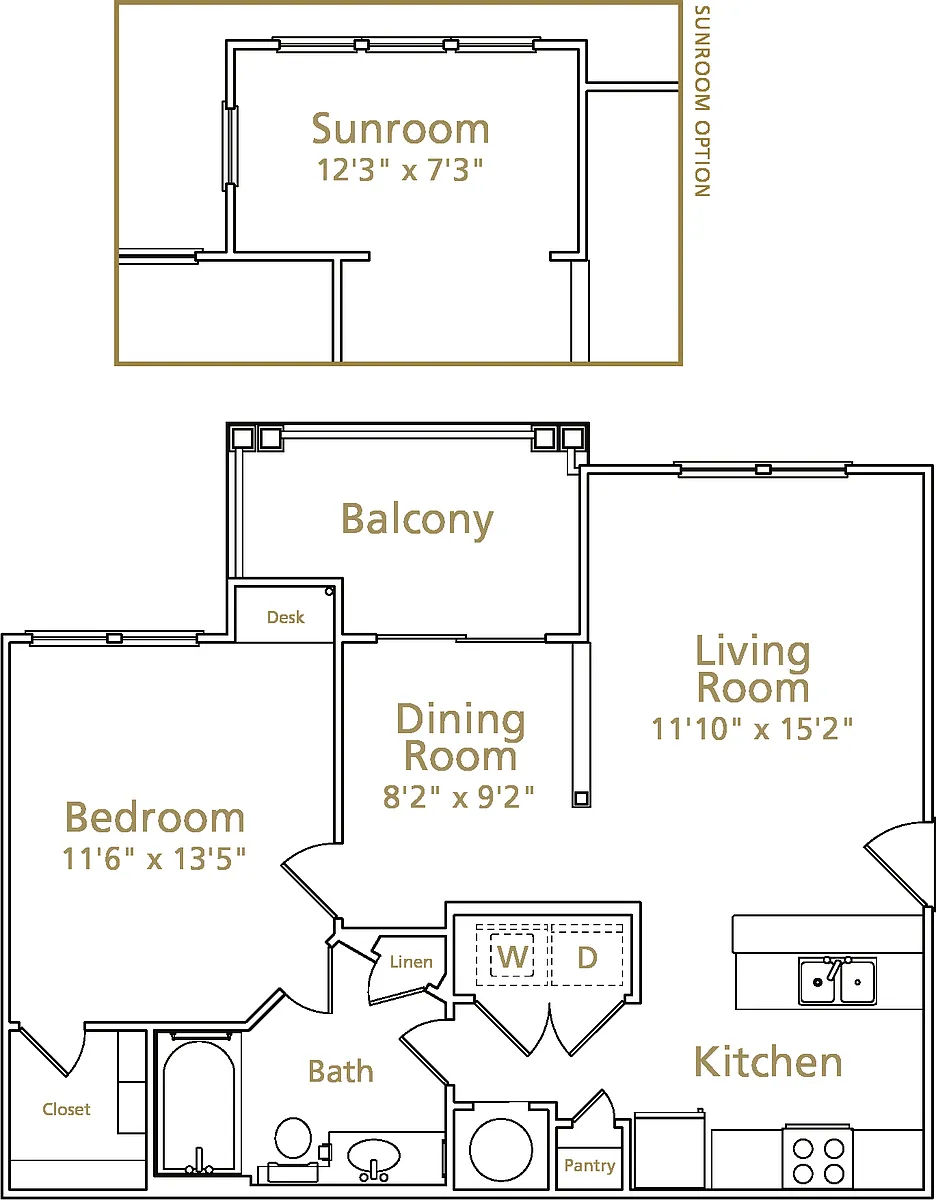 Floor plan Chesapeake