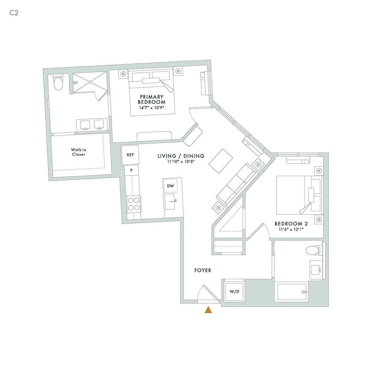 Floor plan C2