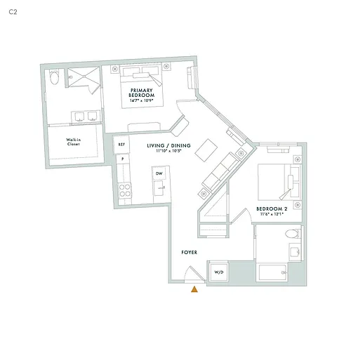 Floor plan C2