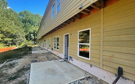 Rear Elevation Construction Progress Your new home at 2984 Ben Park Way