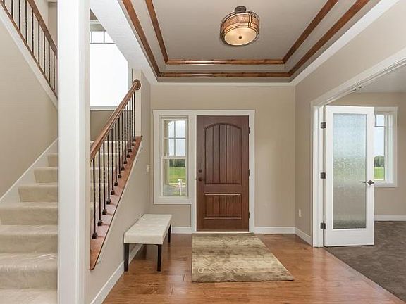 Beautiful Foyer and Den/Office