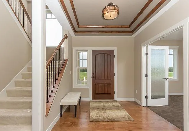 Beautiful Foyer and Den/Office