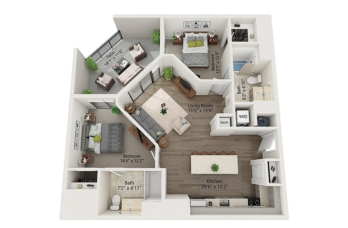 Floor plan B6A
