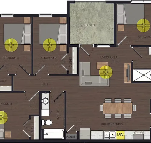 Floor plan D1