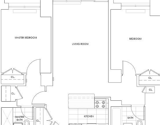 2nd image of 235 W 48th St APT 21H