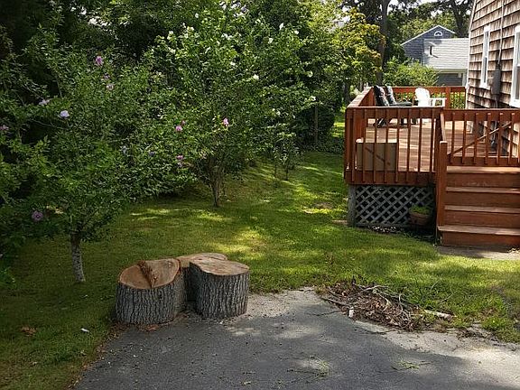 Left Side of Deck Outdoor Access