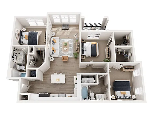 Floor plan C1