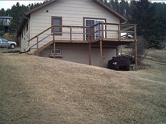 Great views from deck