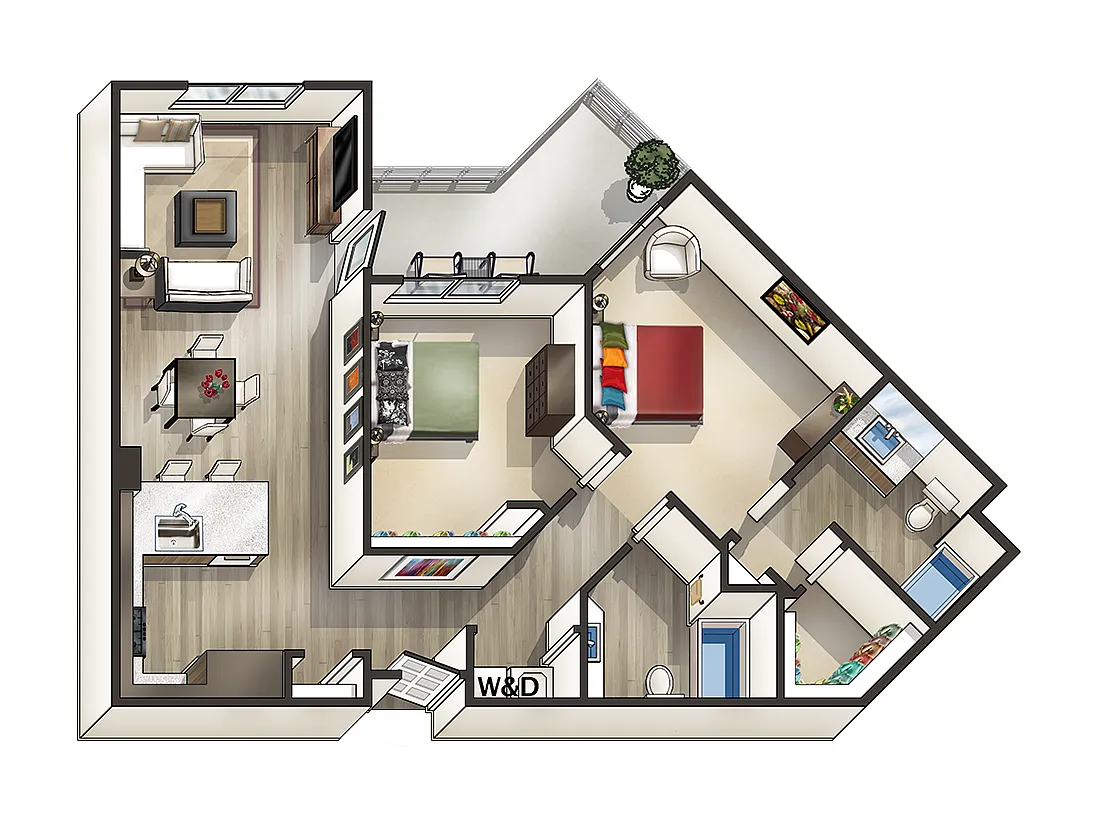 Floor plan J