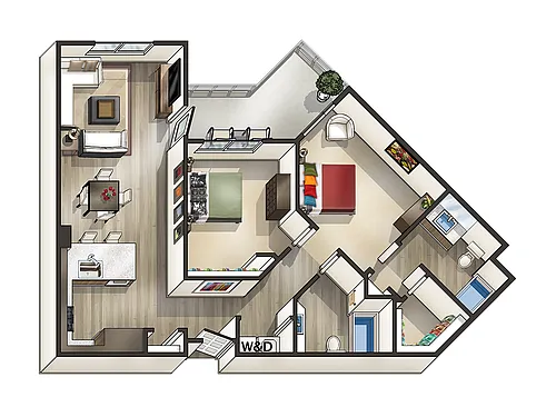 Floor plan J