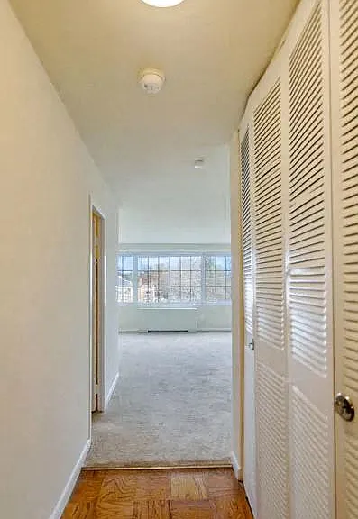 Hallway to living area at Broadfalls in Falls Church, VA