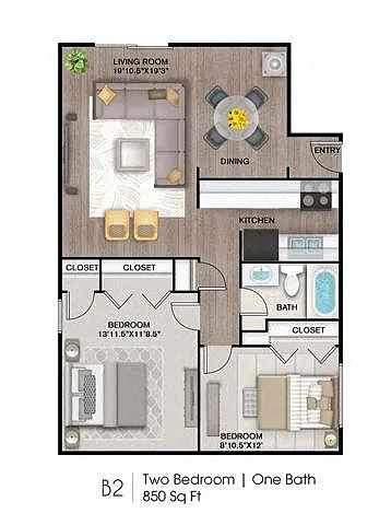 Floor plan B2
