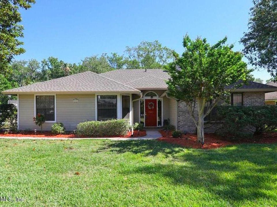 Front View with nicely landscaped yard