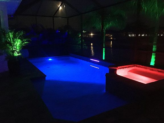 Salt Water Pool with Whirlpo