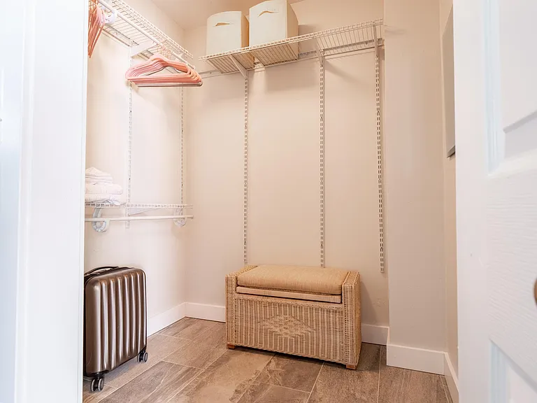 en-suite bedroom #3 walk in closet.