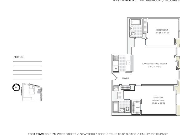 2nd image of 75 West St APT 5O
