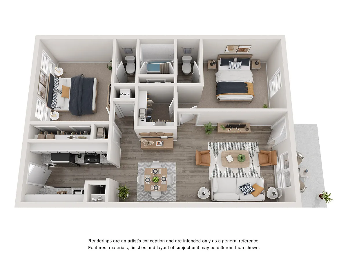Floor plan B1