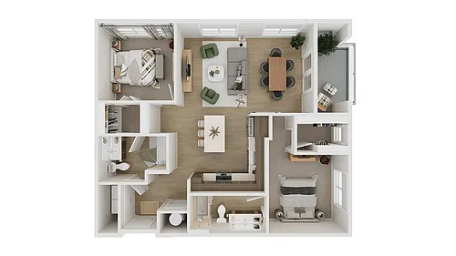 Floor plan Schnee