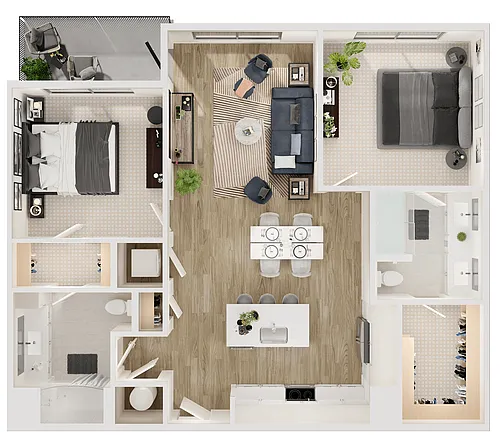 Floor plan B2