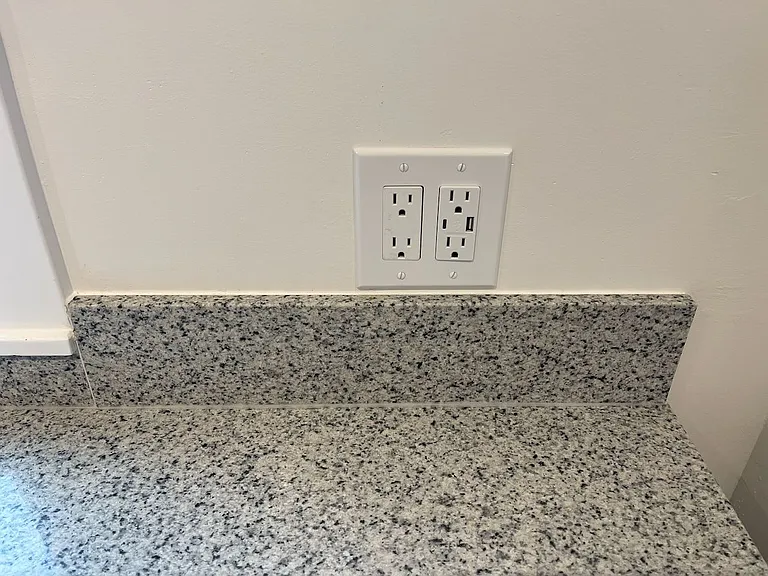 Built in USB outlet