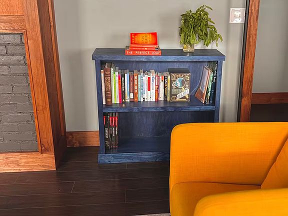 Living room looking towards hall to bedrooms