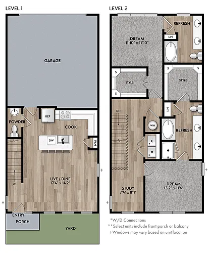 Floor plan TH2S