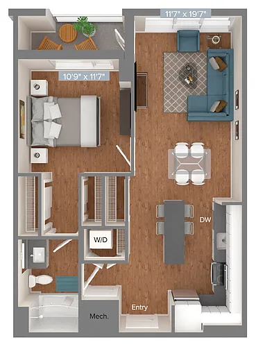 Floor plan A5-756-1-1511