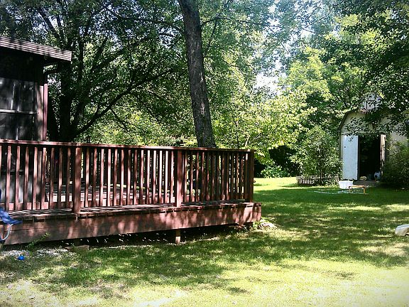 Sunroom and deck