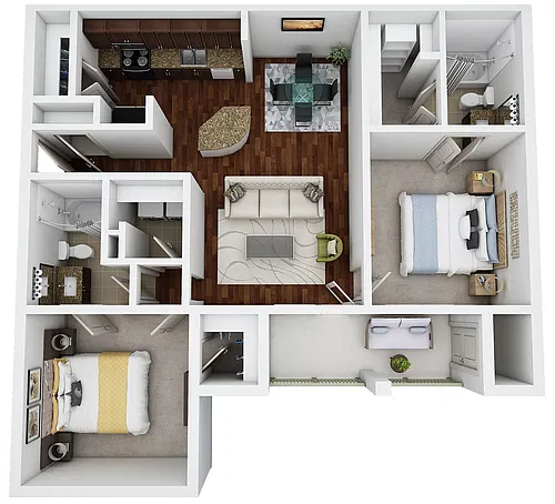 Floor plan B4