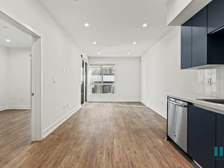 Living Room, Dining, and Kitchen Space