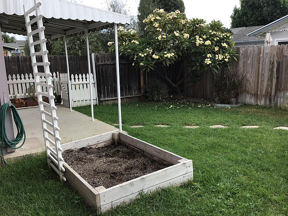 Private back yard -patio-garden