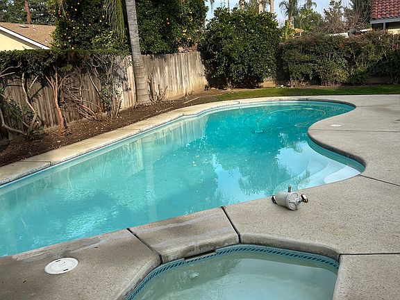 pool and in ground spa