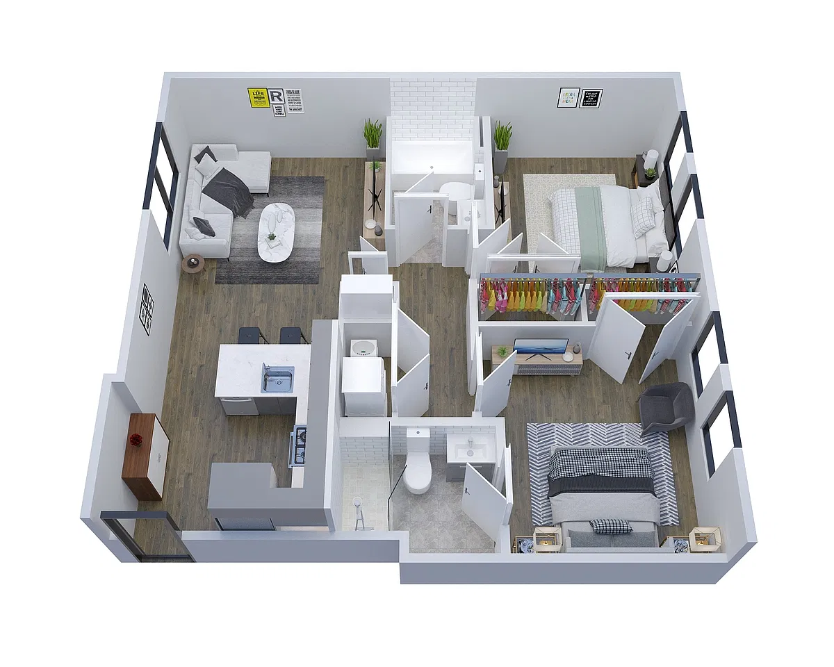 Floor plan C6