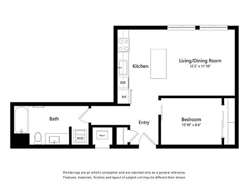 Floor plan Urban-B8