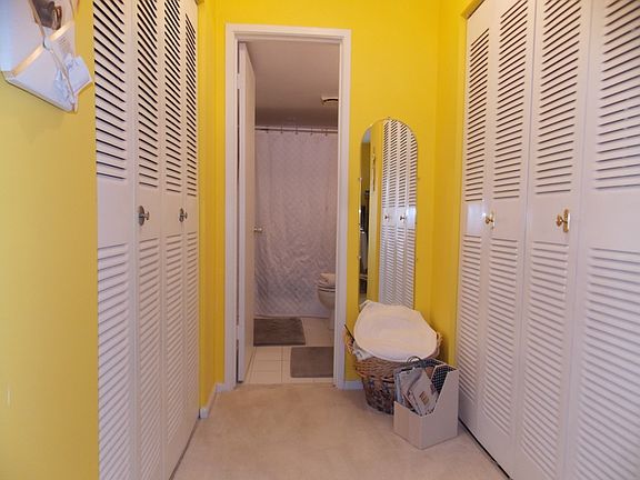 Master bathroom entry