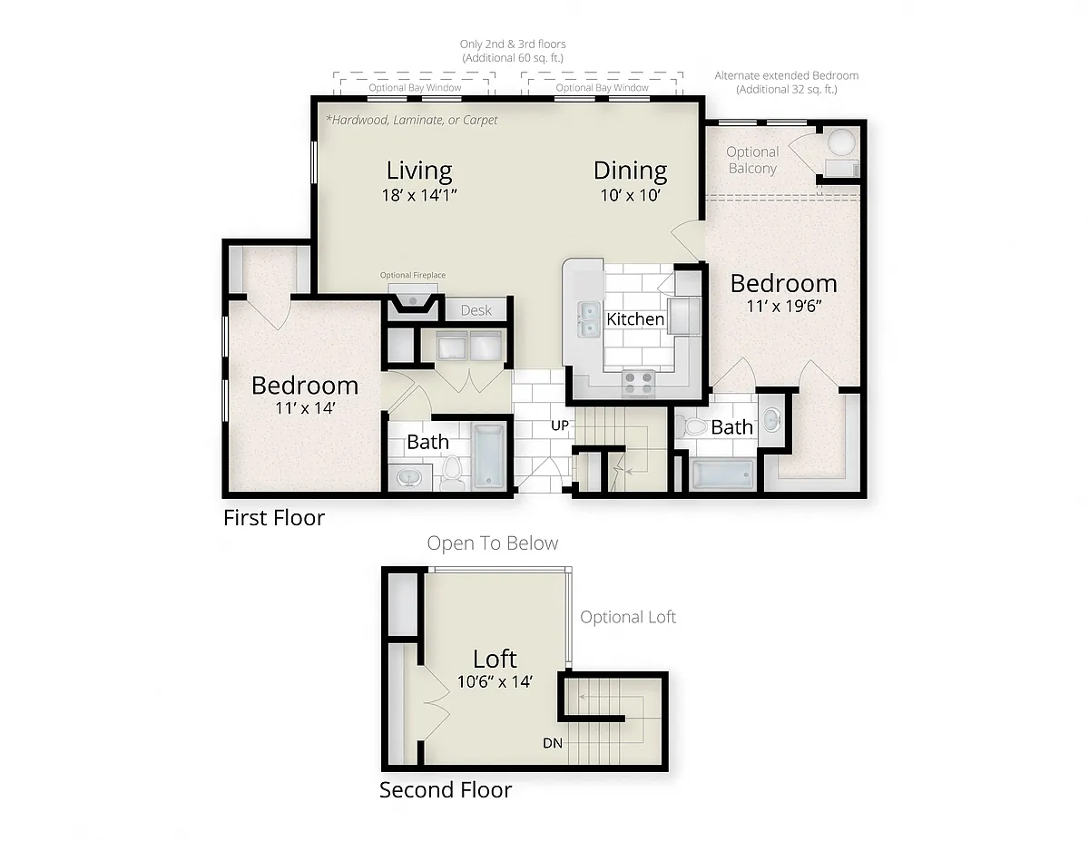 Floor plan Maple