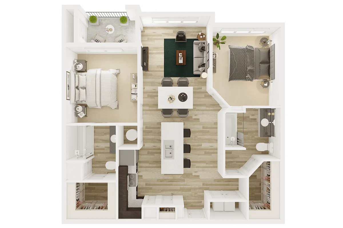 Floor plan B1