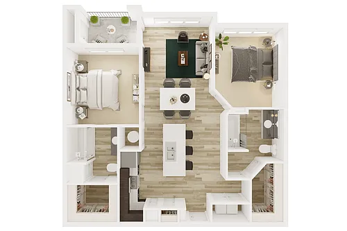 Floor plan B1