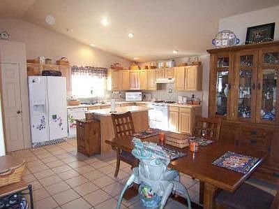 Large open kitchen