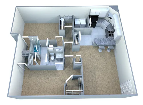 Floor plan Premier - Phase 1 - 2BR